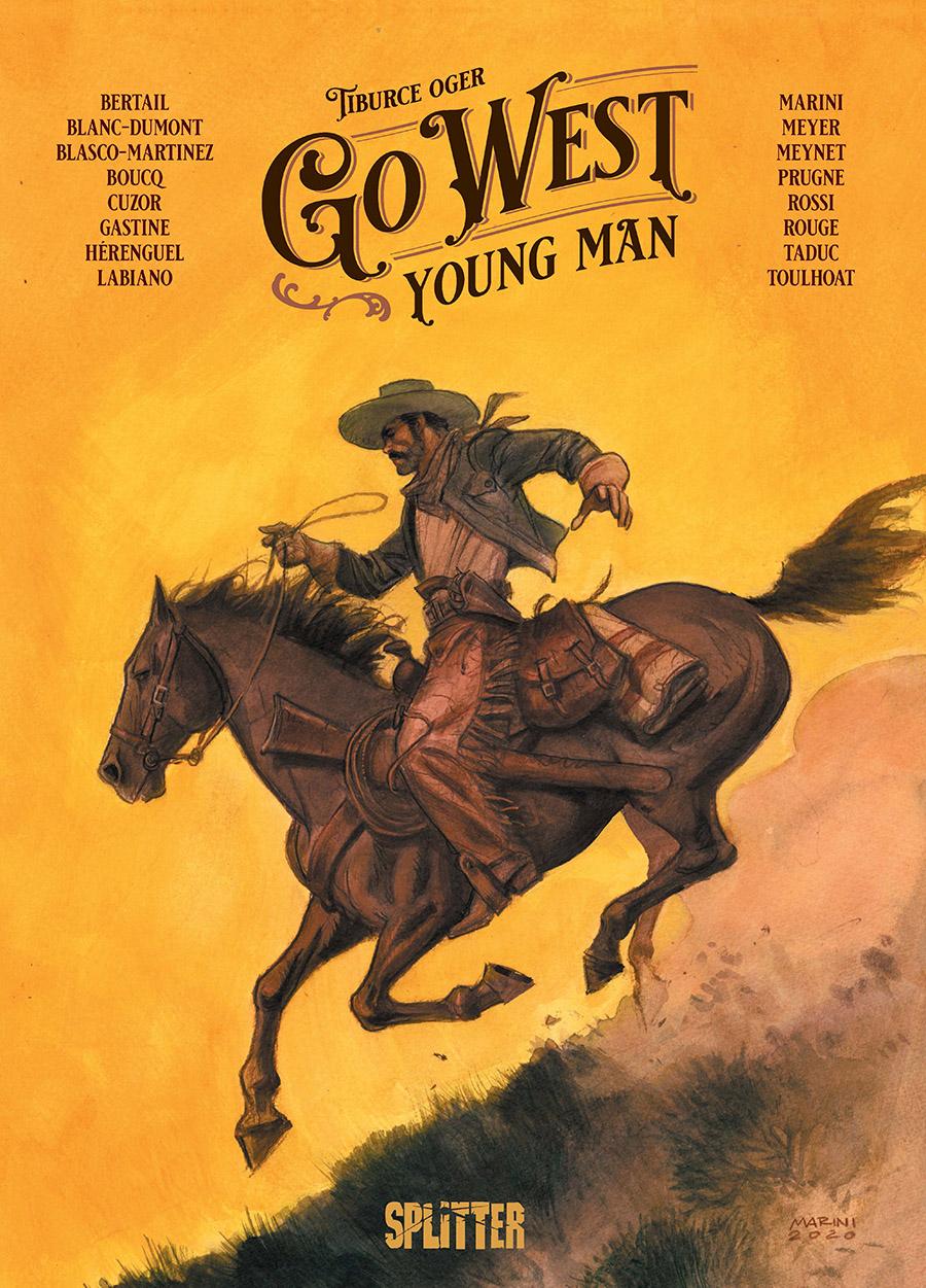 Vorderes Coverbild Go West Young Man
