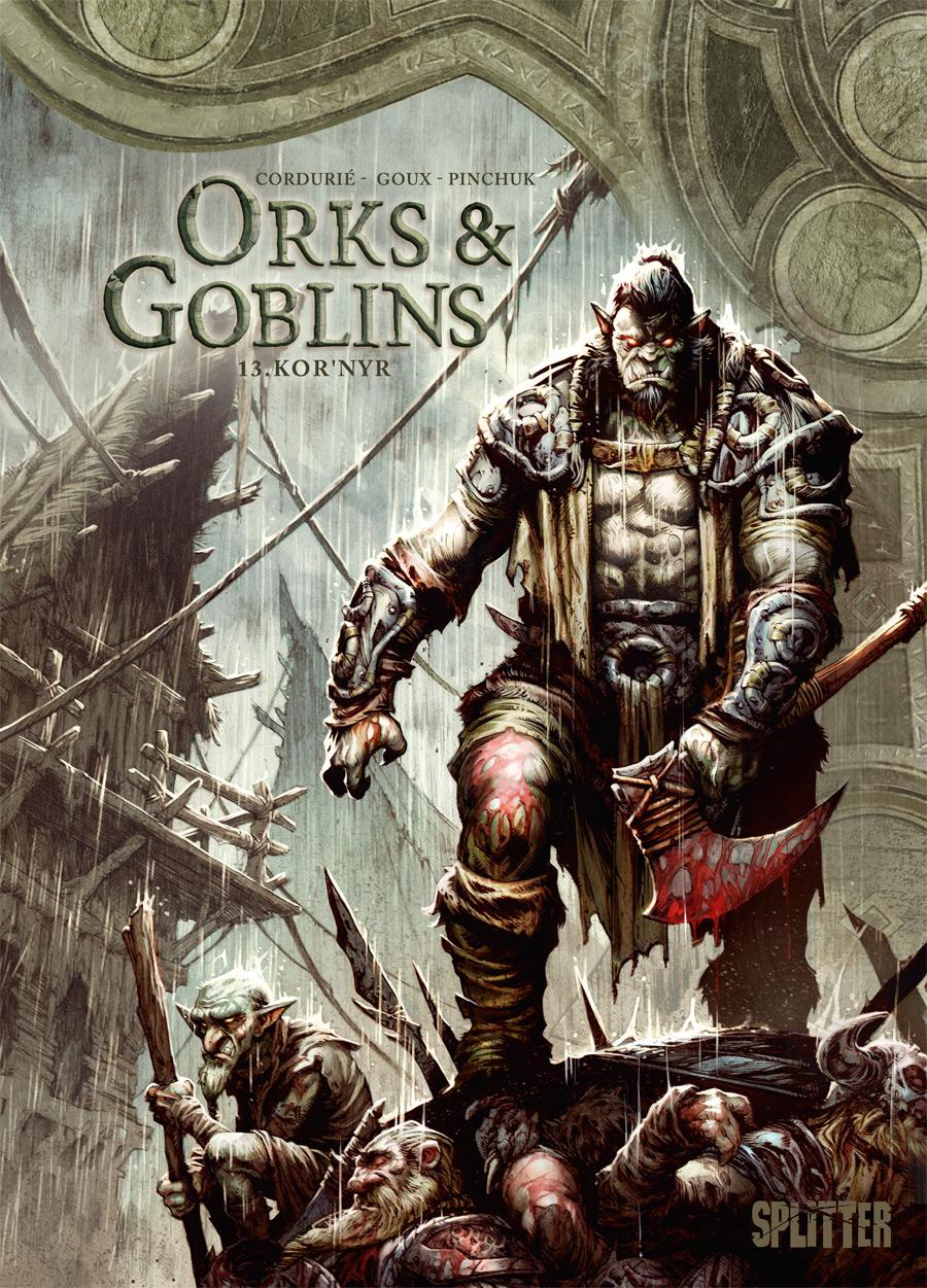 Vorderes Coverbild Orks & Goblins. Band 13