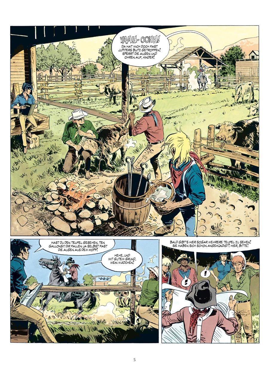 Beispielinhalt (Bild) Comanche Gesamtausgabe. Band 5 (13-15)