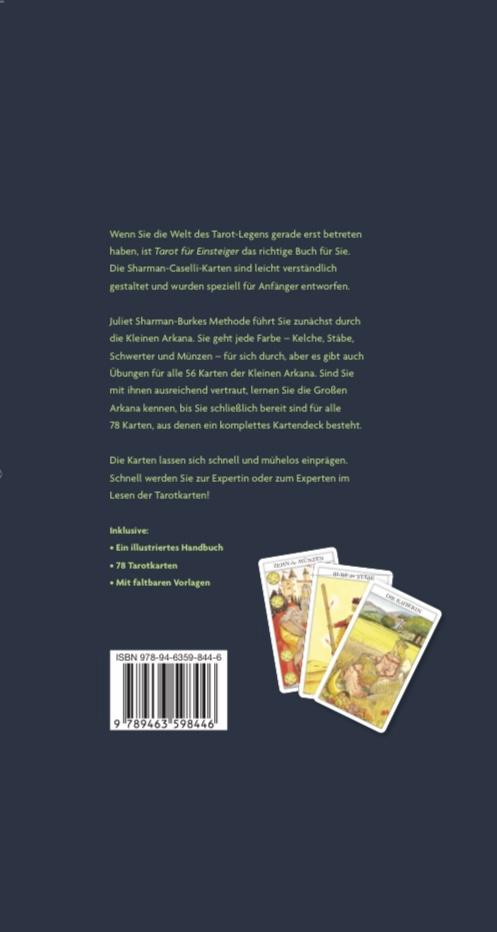 Rückseitencover Tarot für Einsteiger