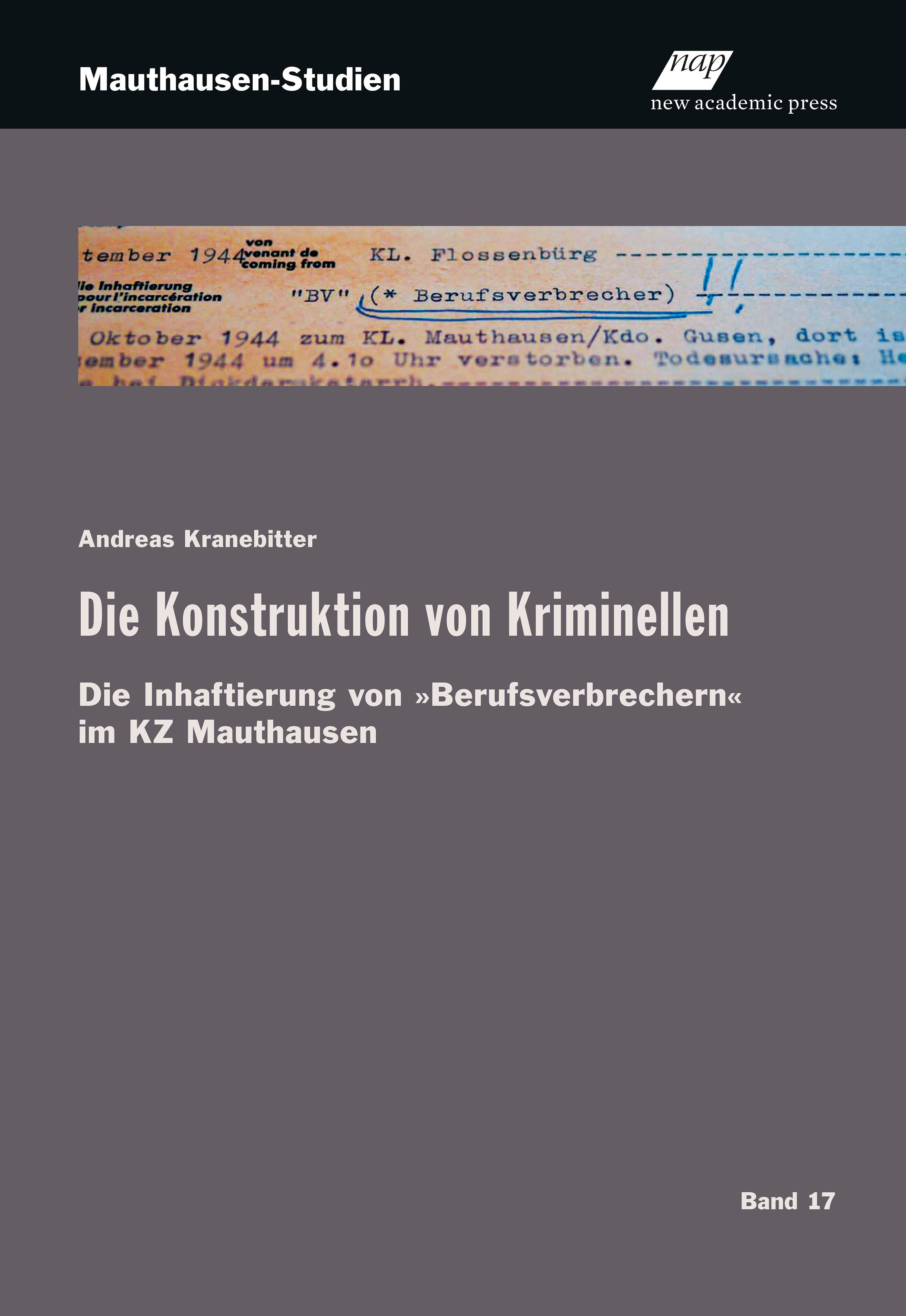 Vorderes Coverbild Die Konstruktion von Kriminellen