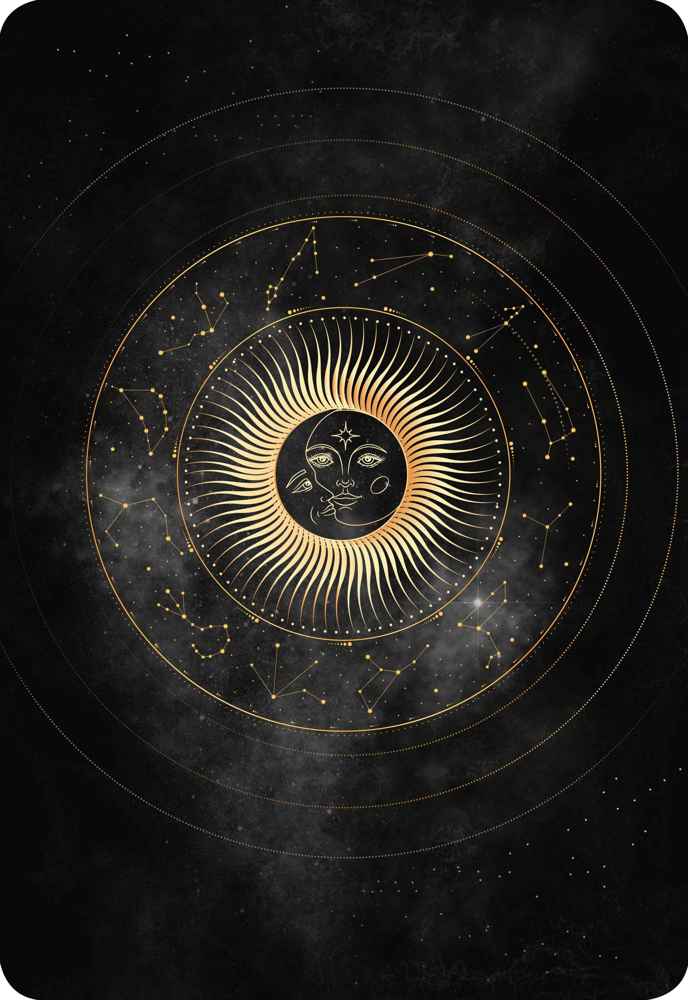 Beispielinhalt (Bild) Astro-Cards