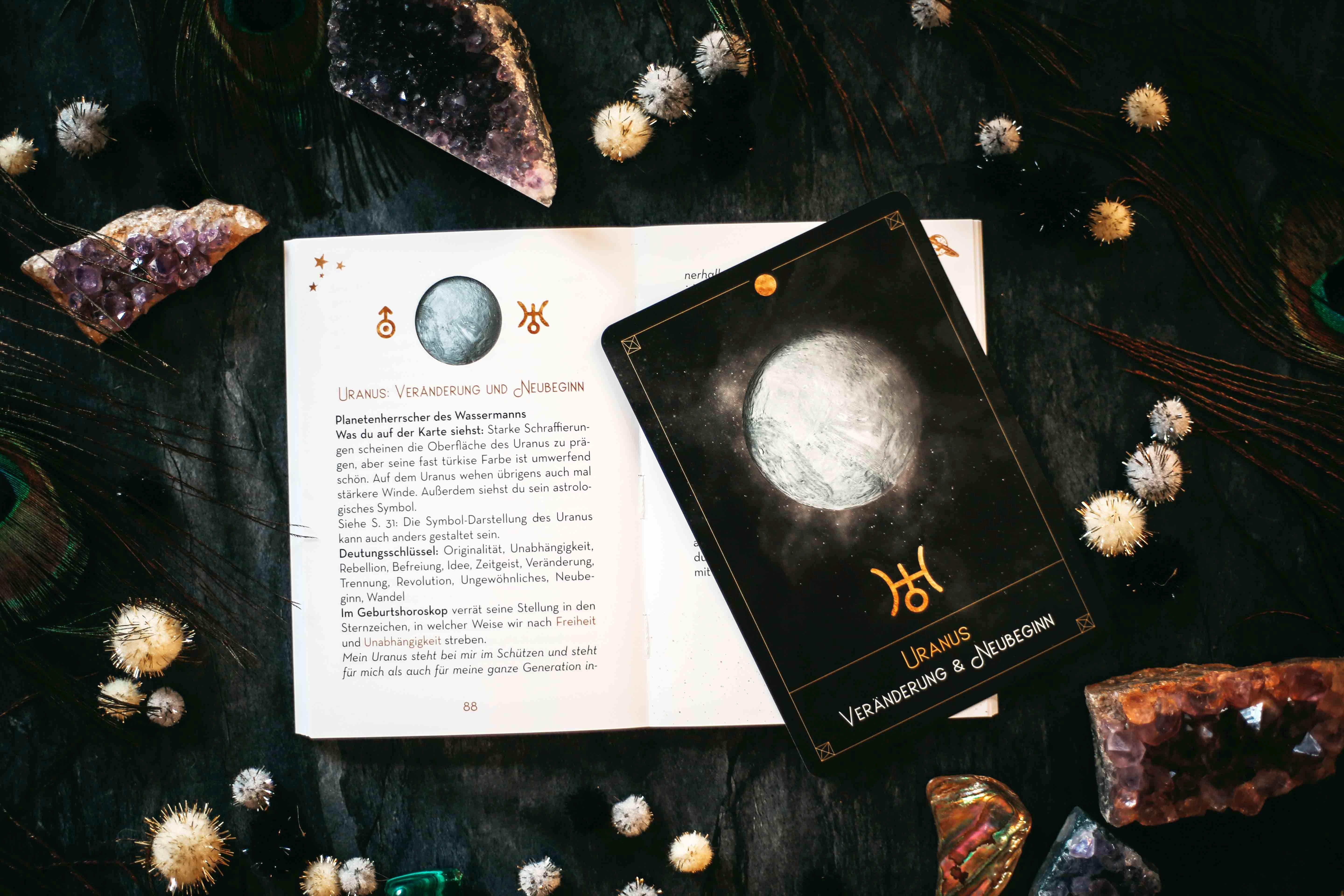 Beispielinhalt (Bild) Astro-Cards