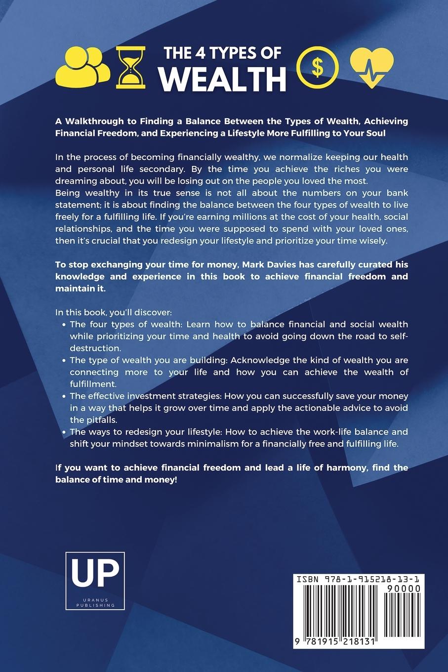 Rückseitencover THE 4 TYPES OF WEALTH