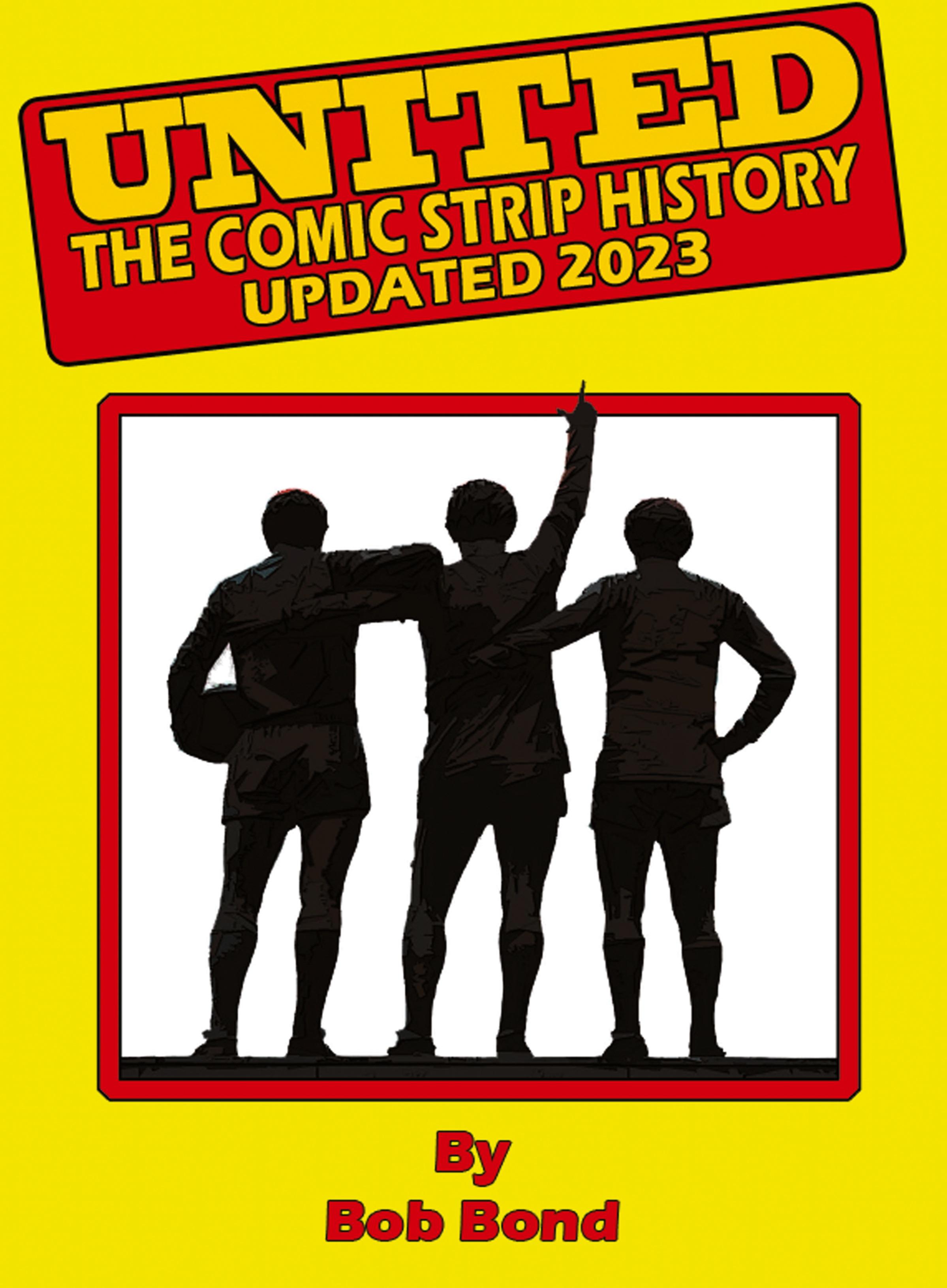 Vorderes Coverbild Manchester United History Comic Book