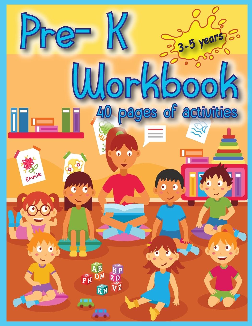 Vorderes Coverbild Pre-K Workbook