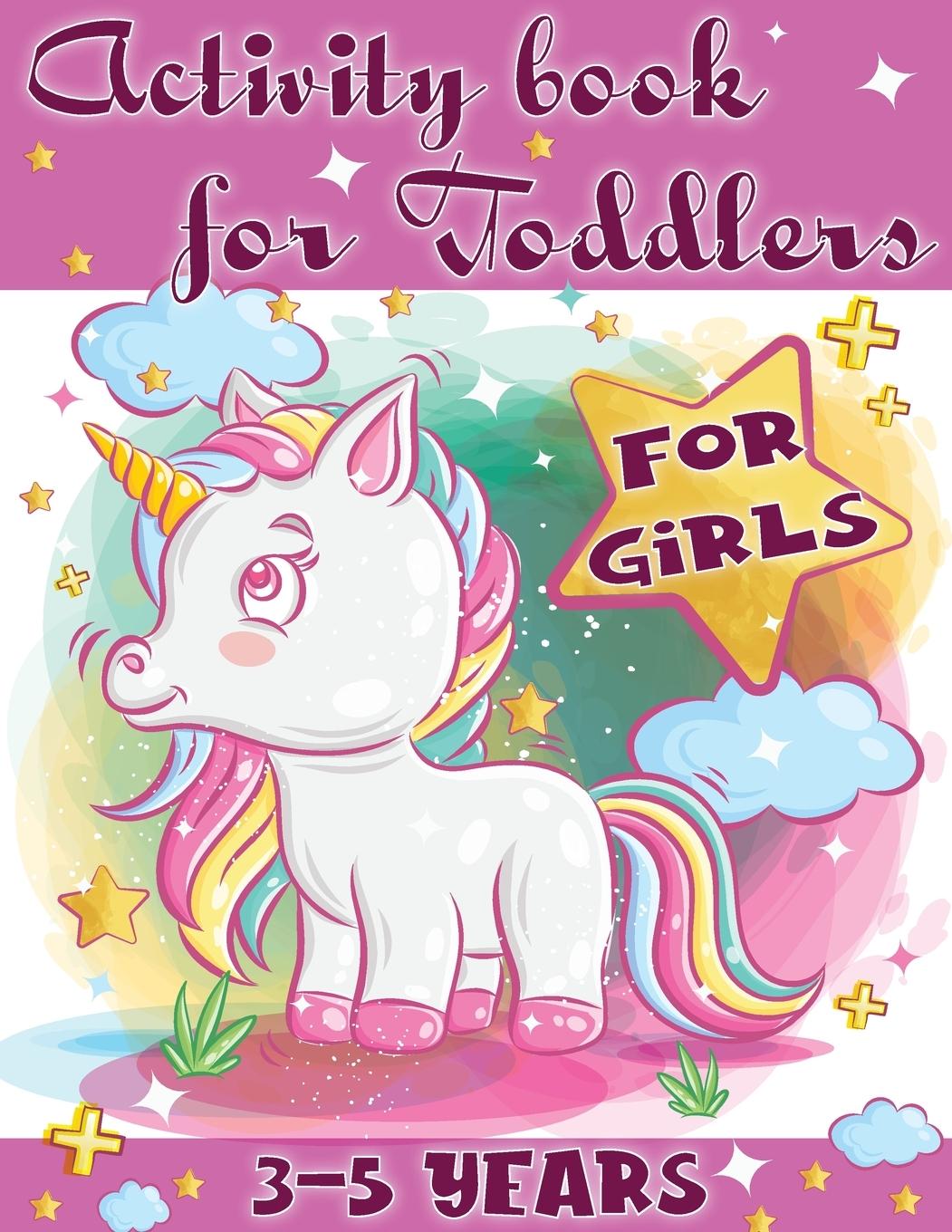 Vorderes Coverbild Activity Book for Toddlers-Girls