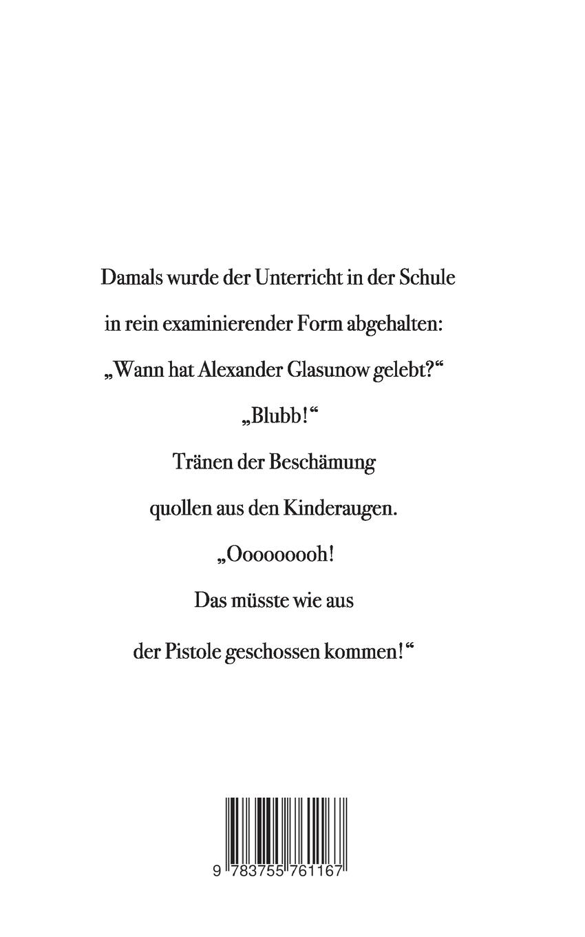 Rückseitencover Empörende Geschichten