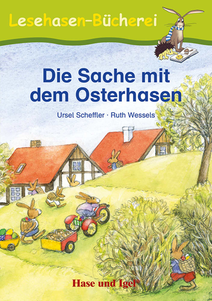 Vorderes Coverbild Die Sache mit dem Osterhasen. Schulausgabe
