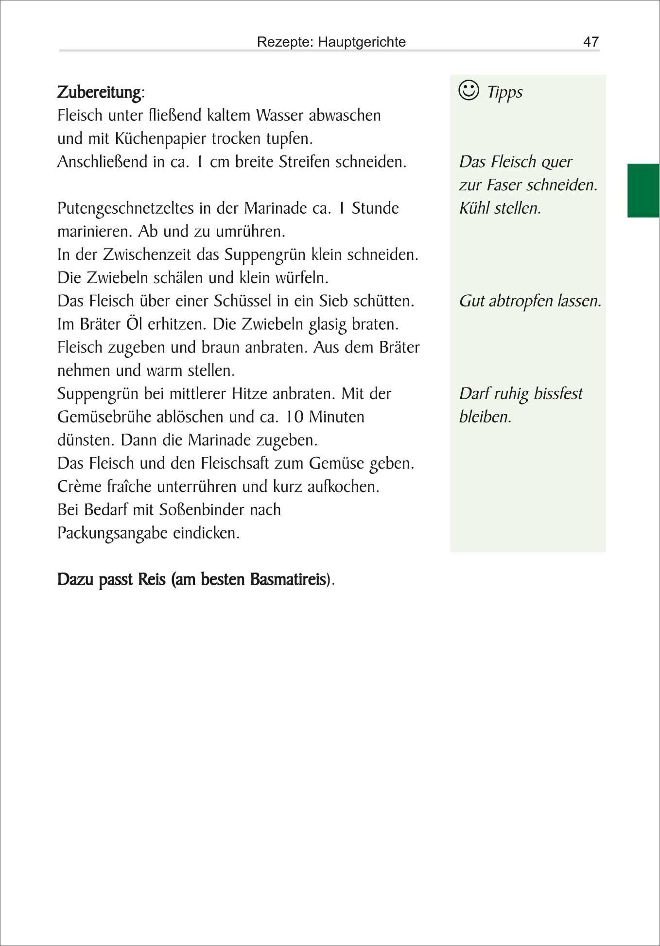 Beispielinhalt (Bild) Kochen für Gruppen und Zeltlager