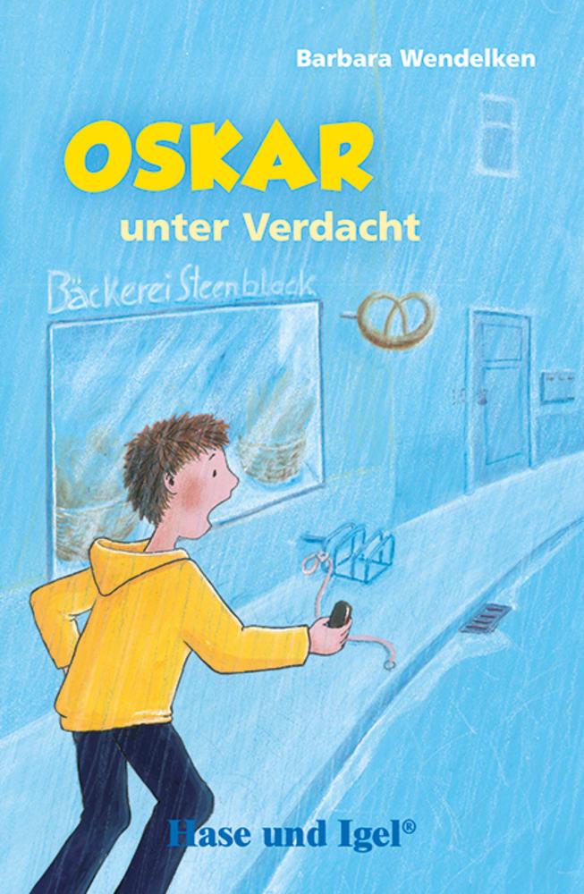 Vorderes Coverbild Oskar unter Verdacht. Schulausgabe