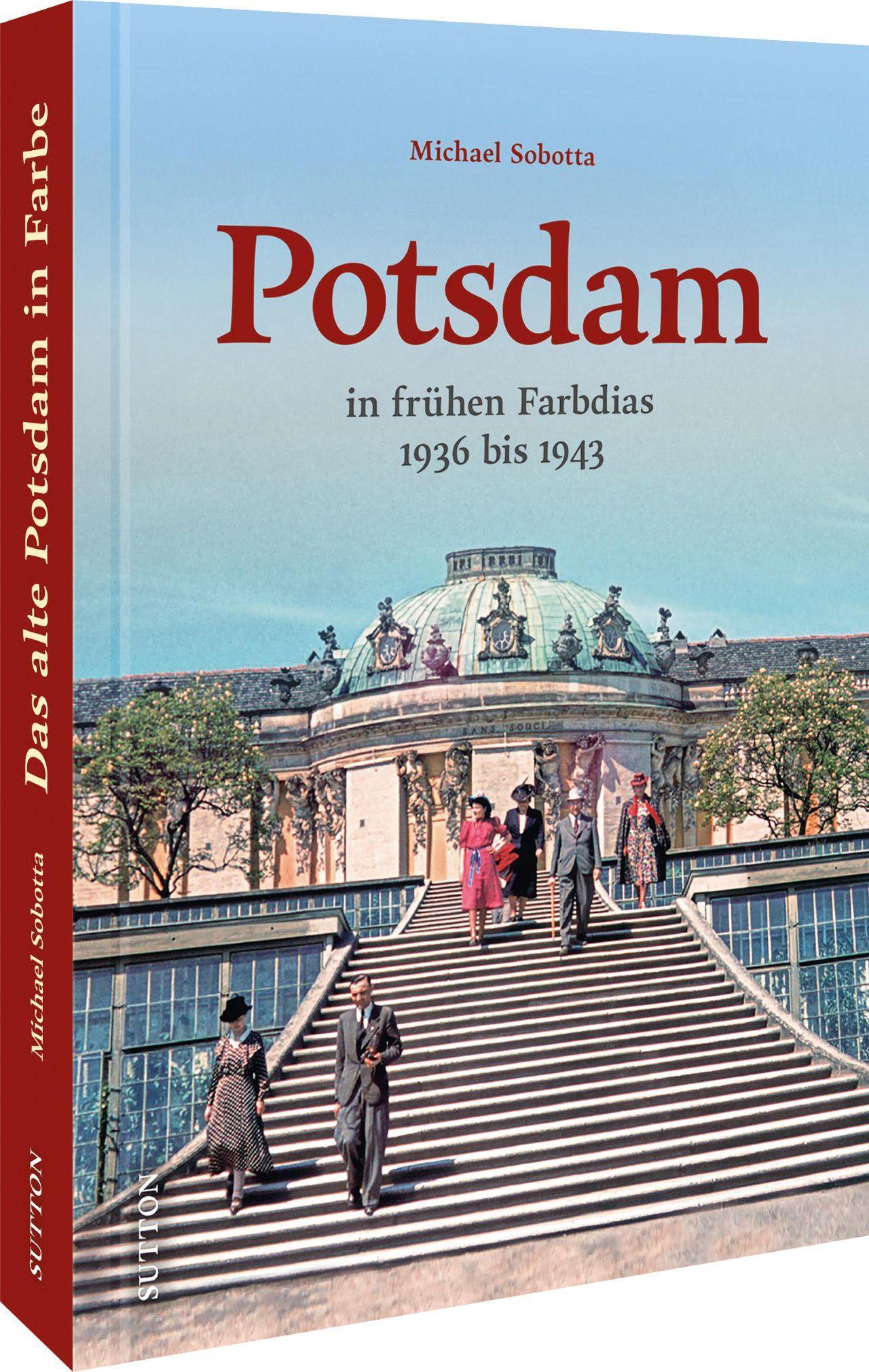 Vorderes Coverbild Potsdam in frühen Farbdias
