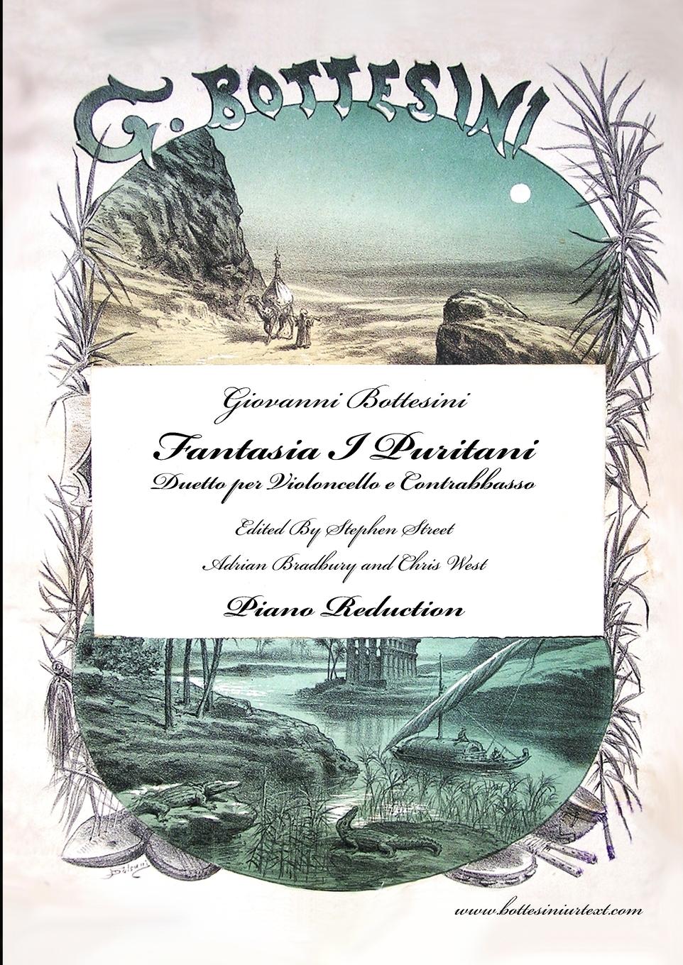 Vorderes Coverbild Fantasia I Puritani Duetto For Double Bass and Cello - Piano Reduction