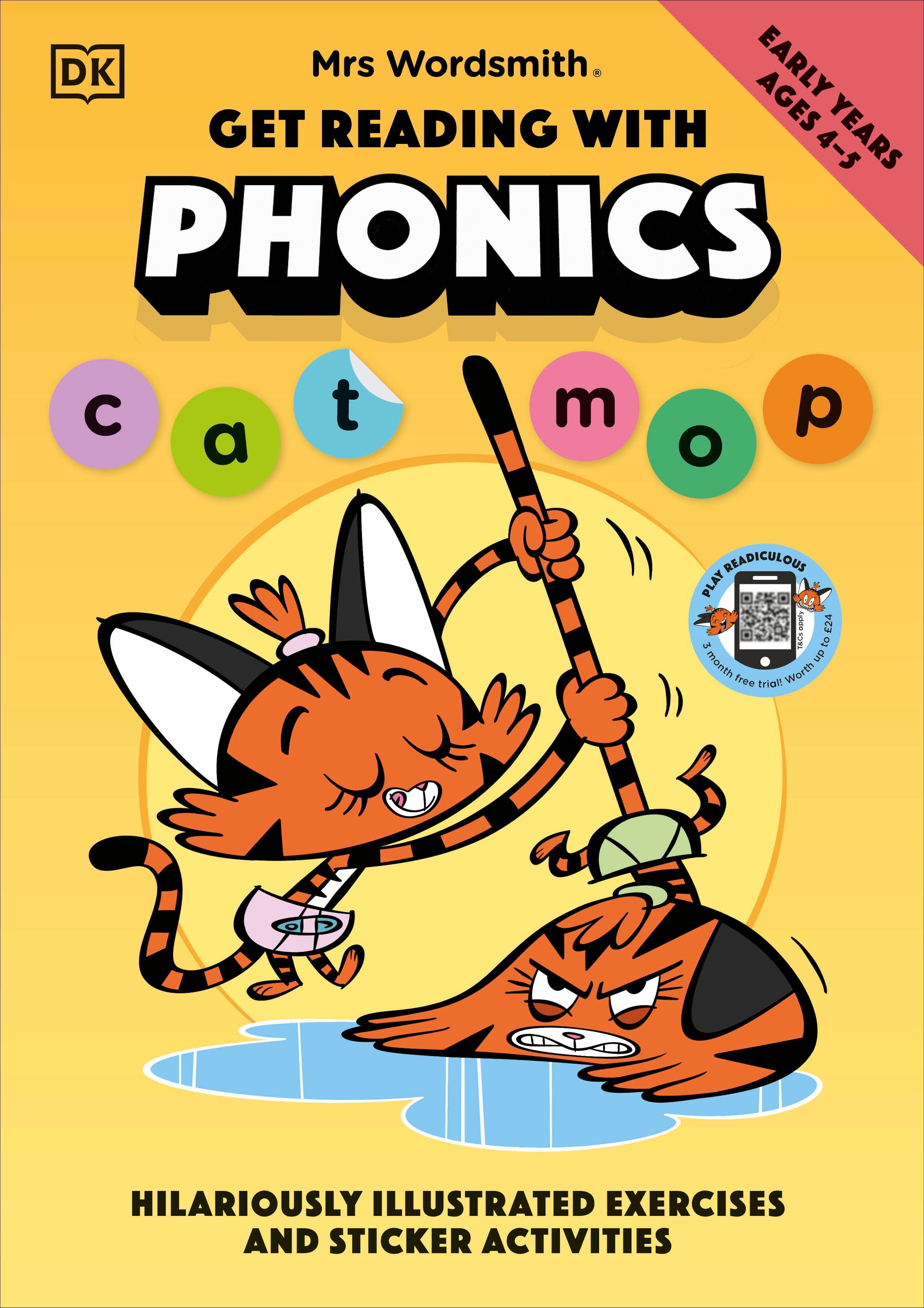 Vorderes Coverbild Mrs Wordsmith Get Reading With Phonics, Ages 4-5 (Early Years & Key Stage 1)