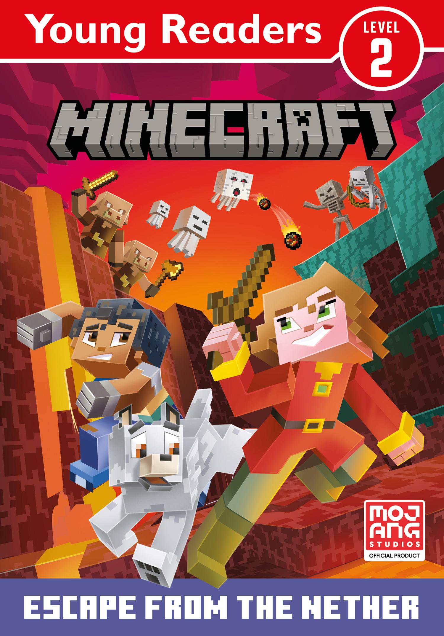 Vorderes Coverbild Minecraft Young Readers: Escape from the Nether!