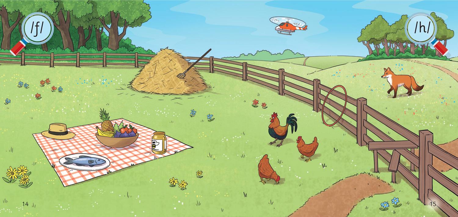 Beispielinhalt (Bild) Fins and Legs