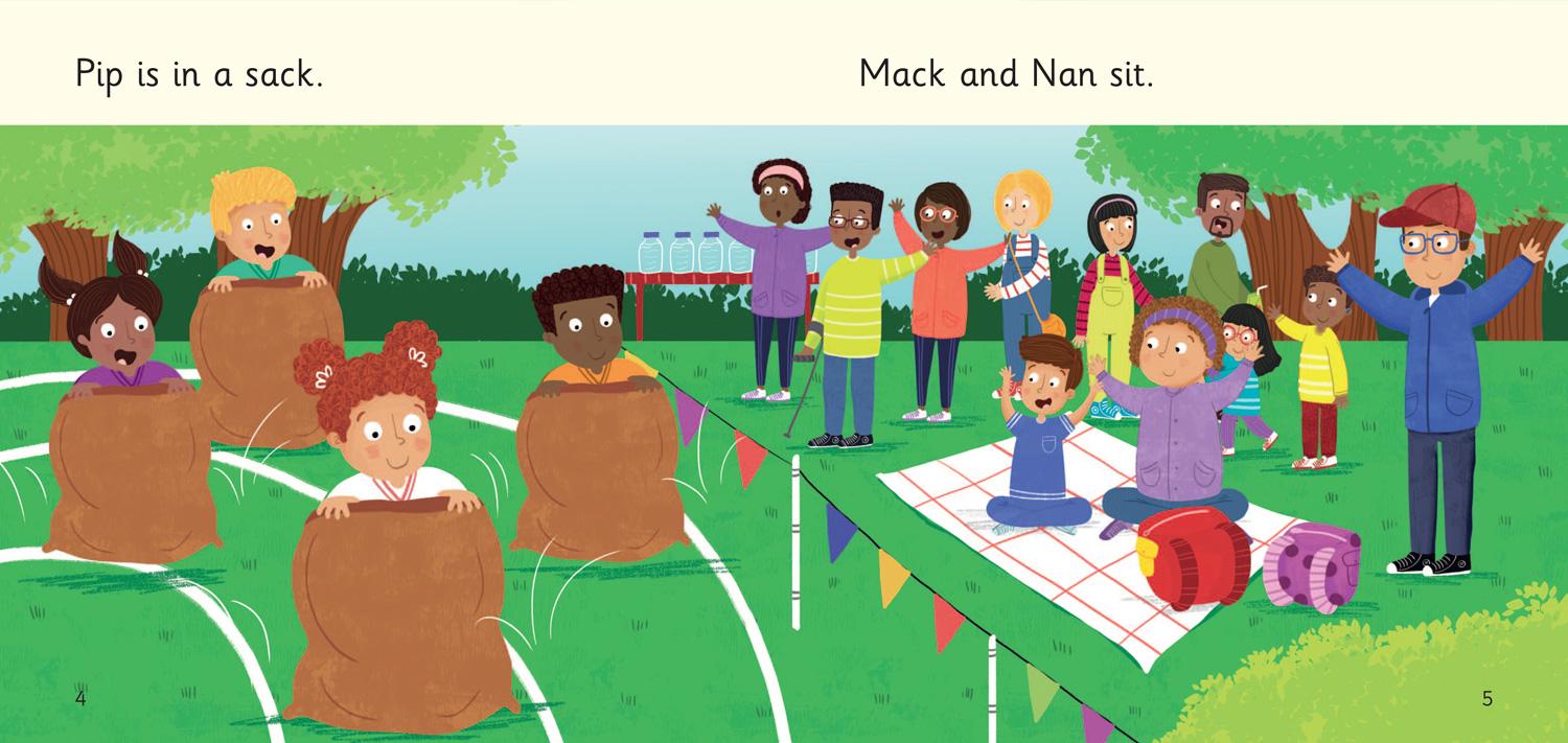 Beispielinhalt (Bild) Mack and Pip