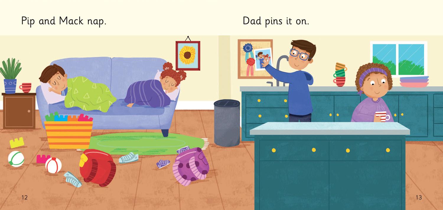 Beispielinhalt (Bild) Mack and Pip