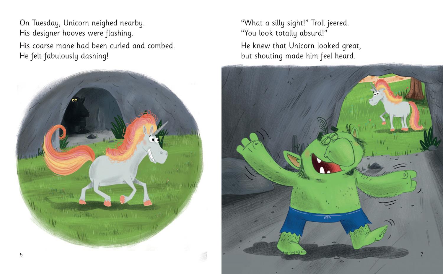 Beispielinhalt (Bild) Watch Out This Troll Shouts!