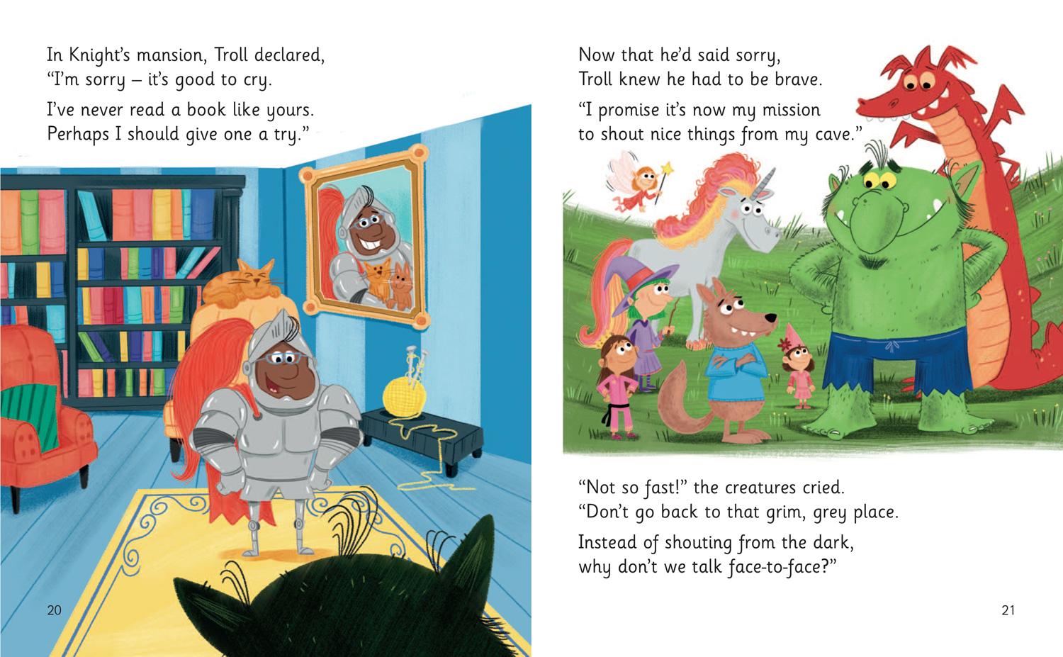 Beispielinhalt (Bild) Watch Out This Troll Shouts!