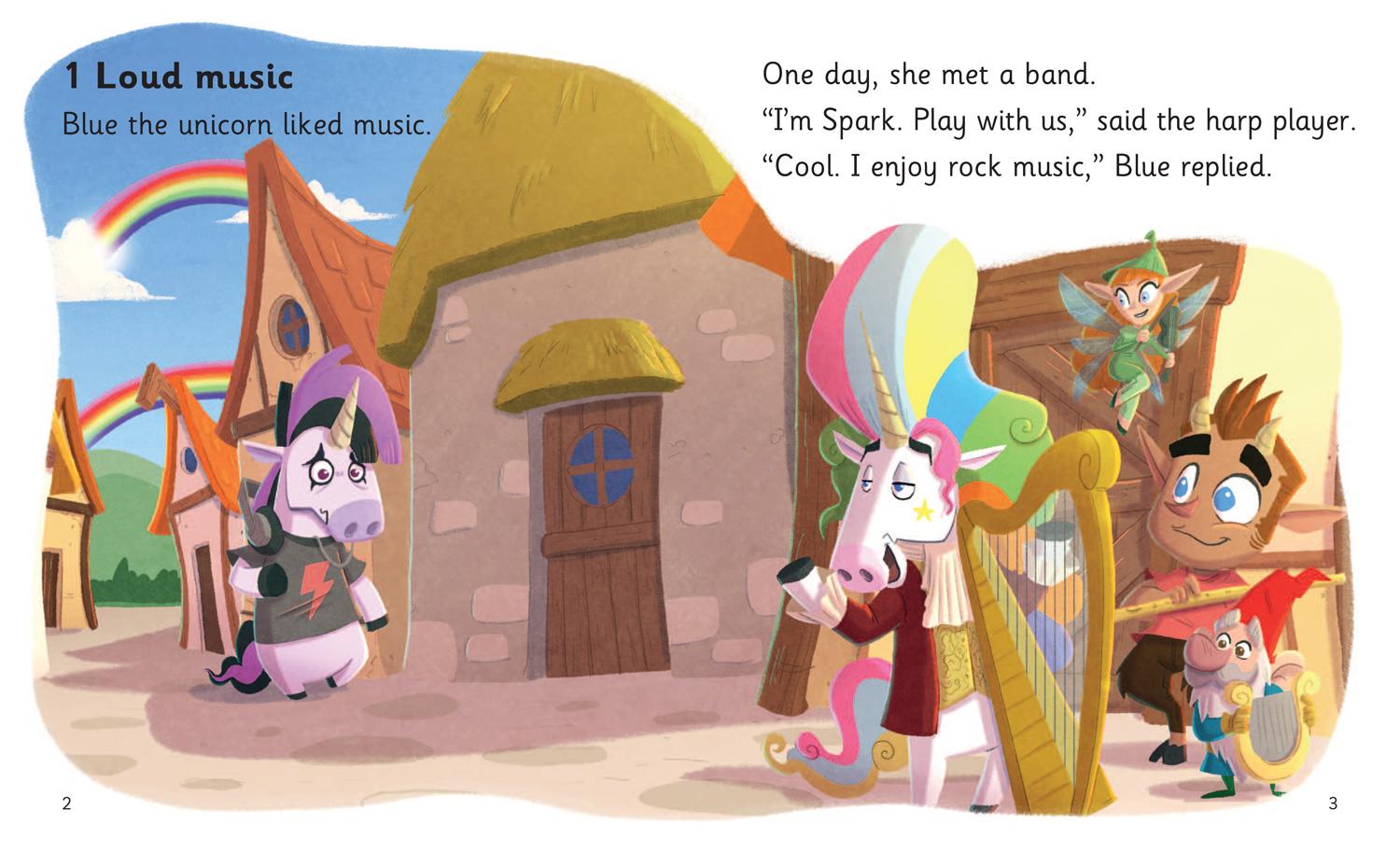 Beispielinhalt (Bild) Dark Unicorn