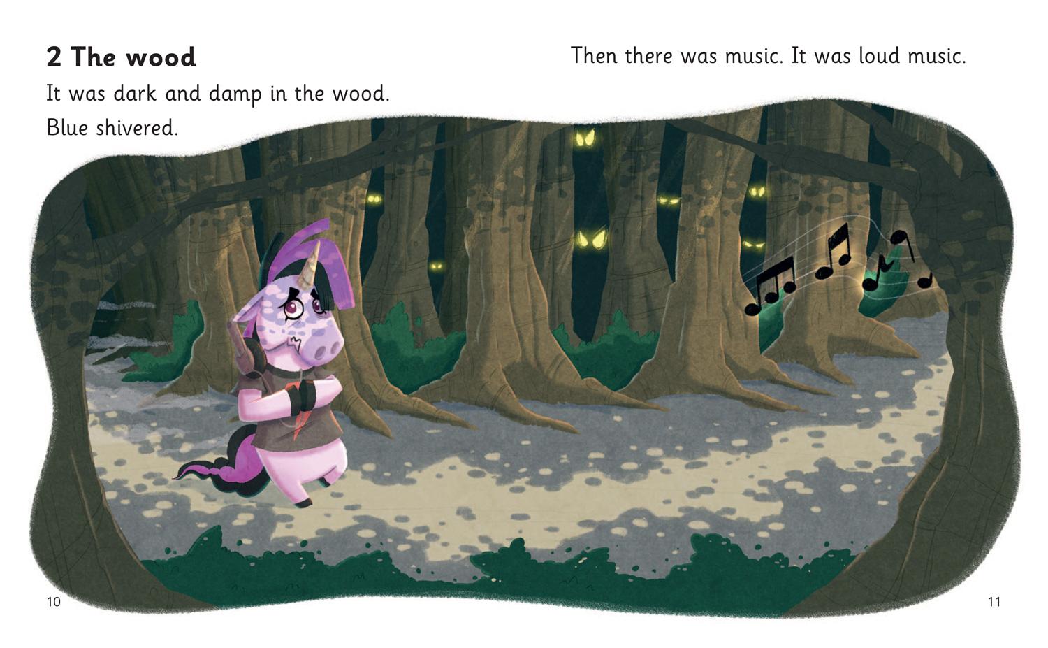 Beispielinhalt (Bild) Dark Unicorn