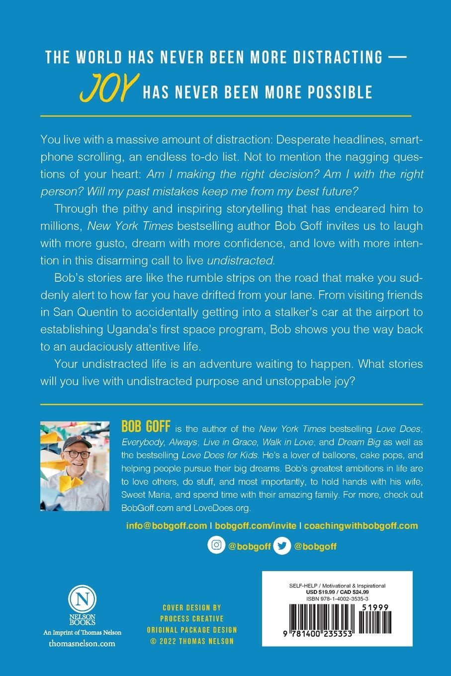 Rückseitencover Undistracted