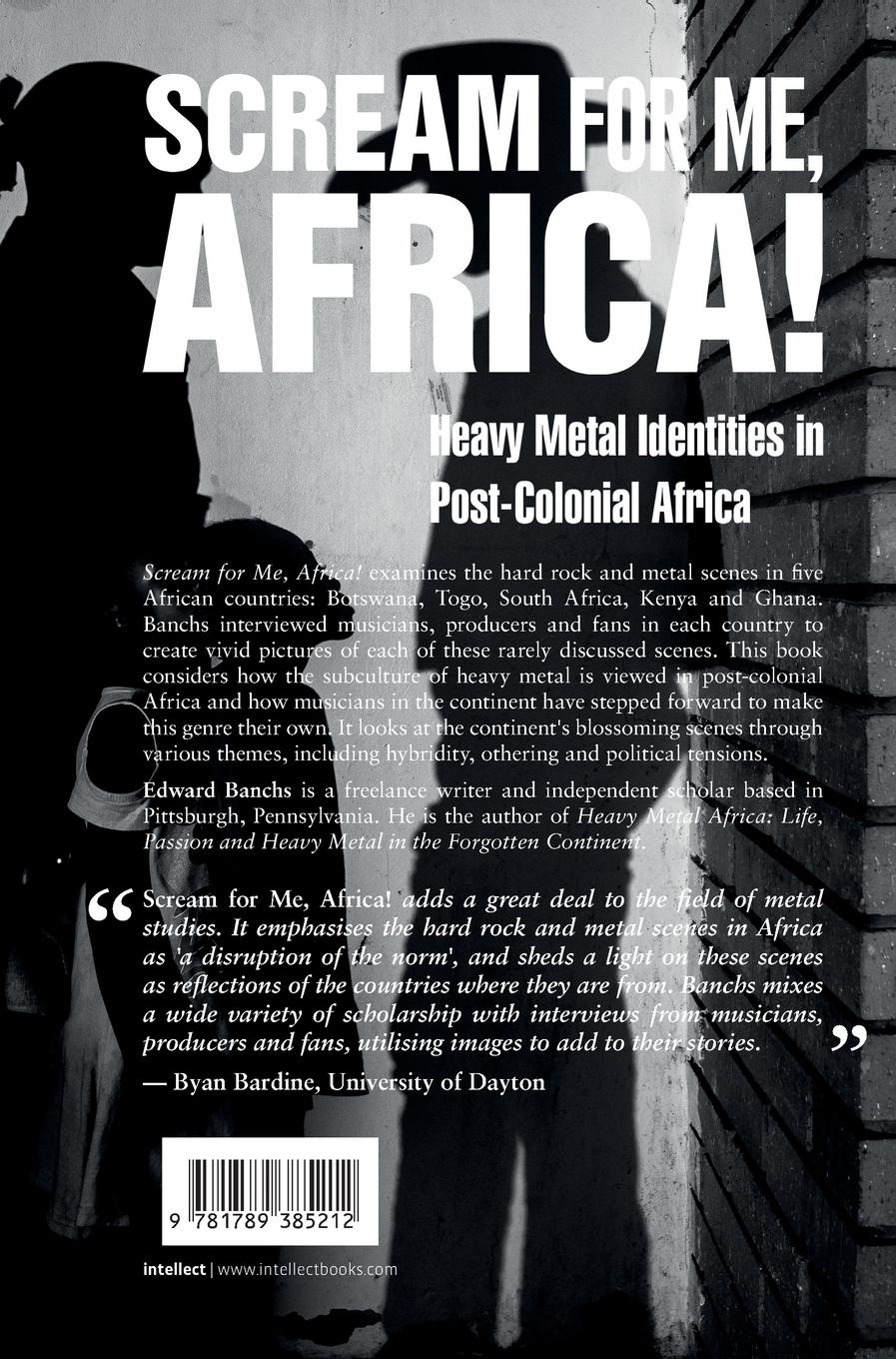 Rückseitencover Scream for Me, Africa!