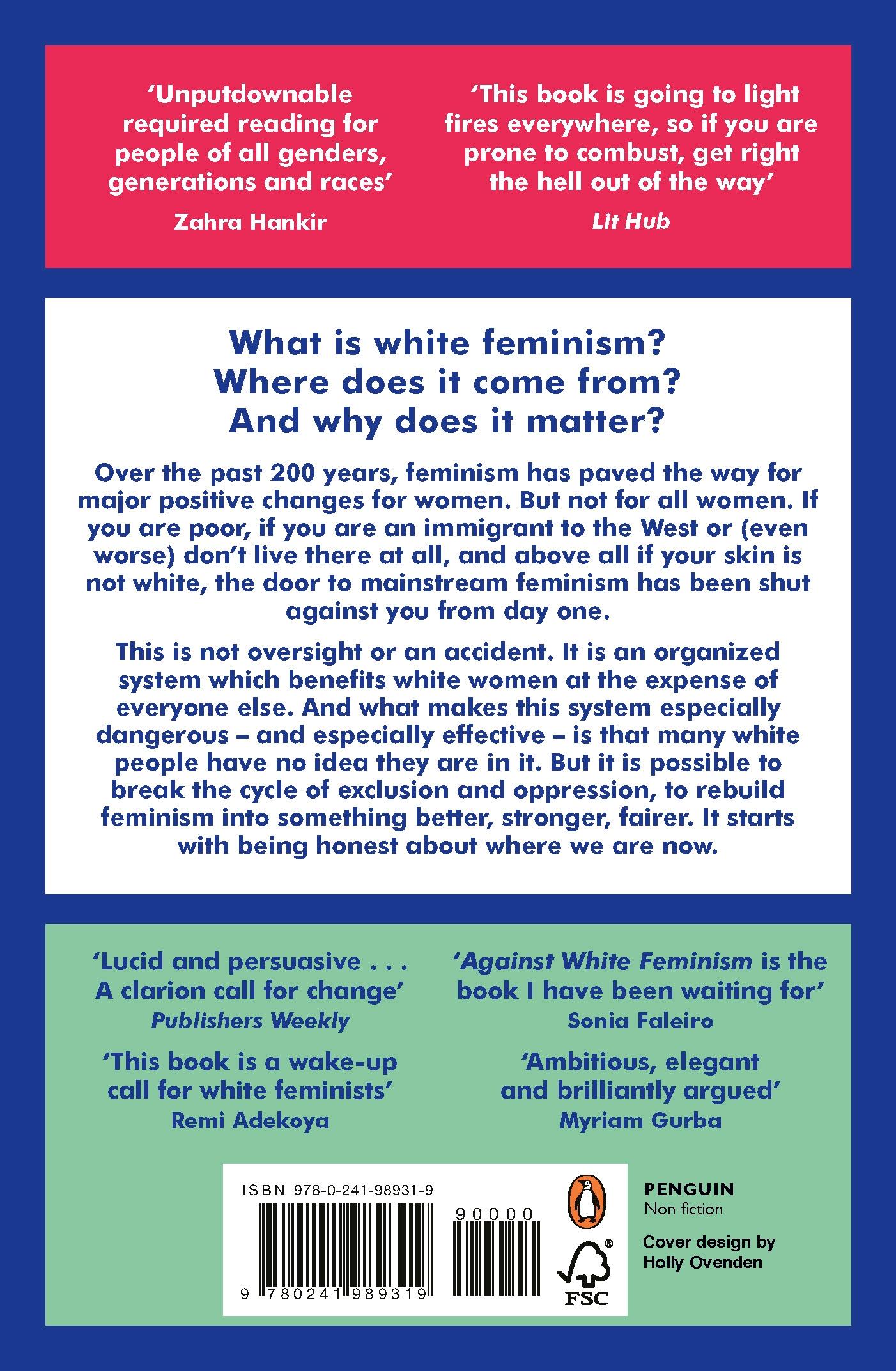 Rückseitencover Against White Feminism