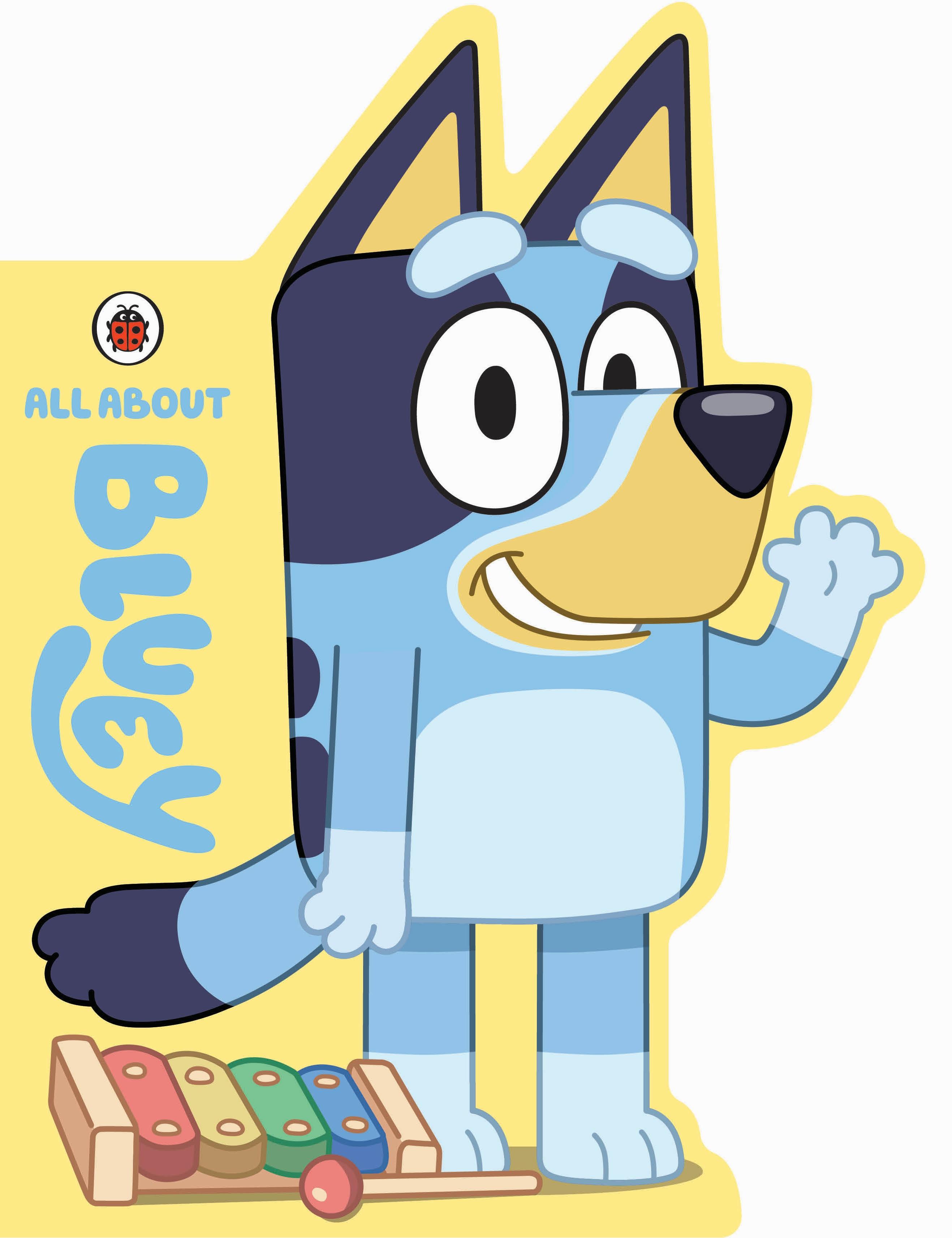Vorderes Coverbild Bluey: All About Bluey