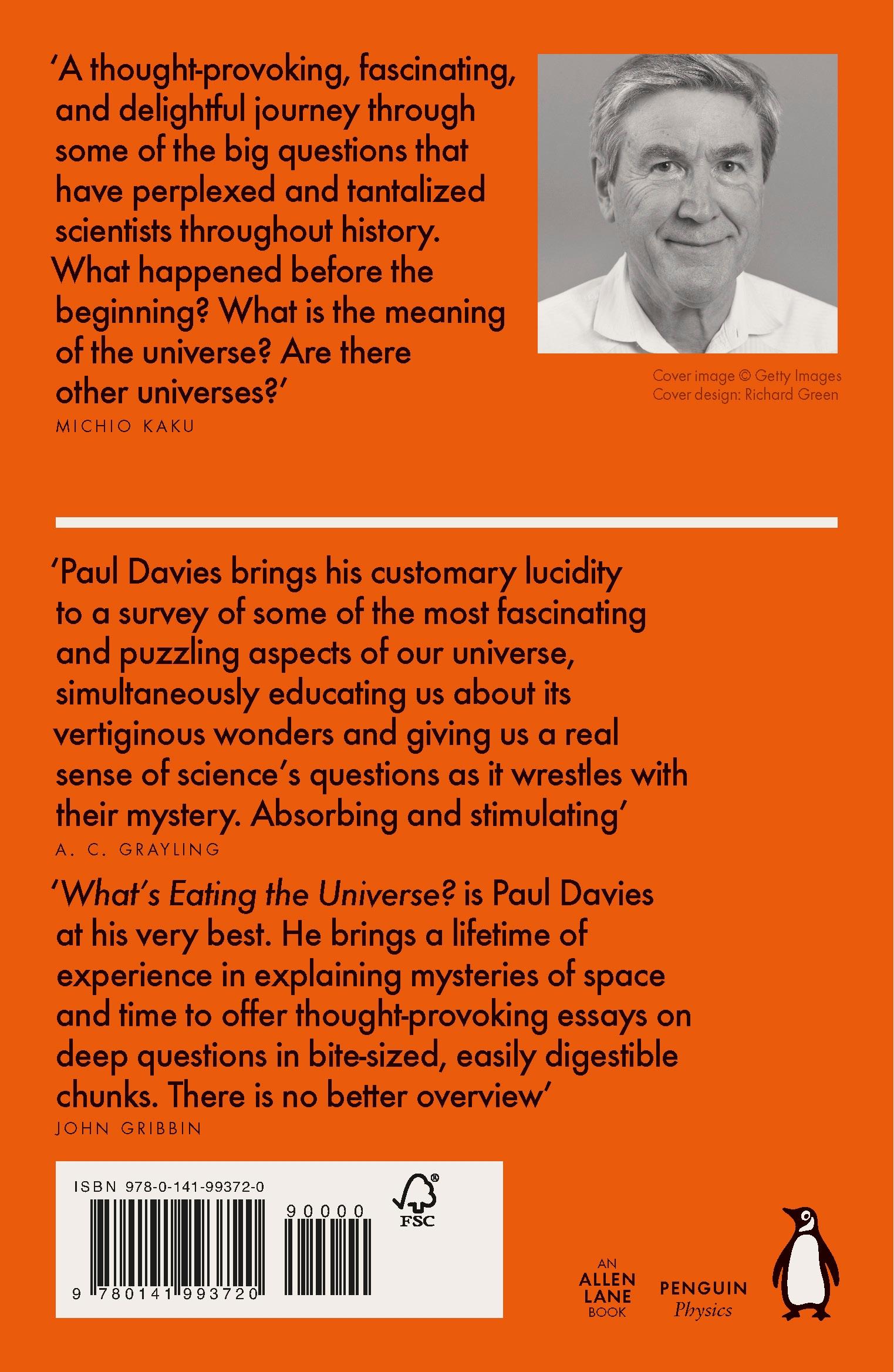 Rückseitencover What's Eating the Universe?