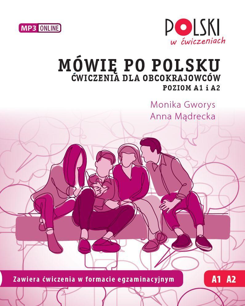 Vorderes Coverbild Mówie po polsku. Cwiczenia dla obcokrajowców. Poziom A1 i A2.