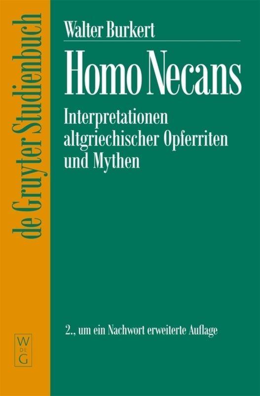 Vorderes Coverbild Homo Necans