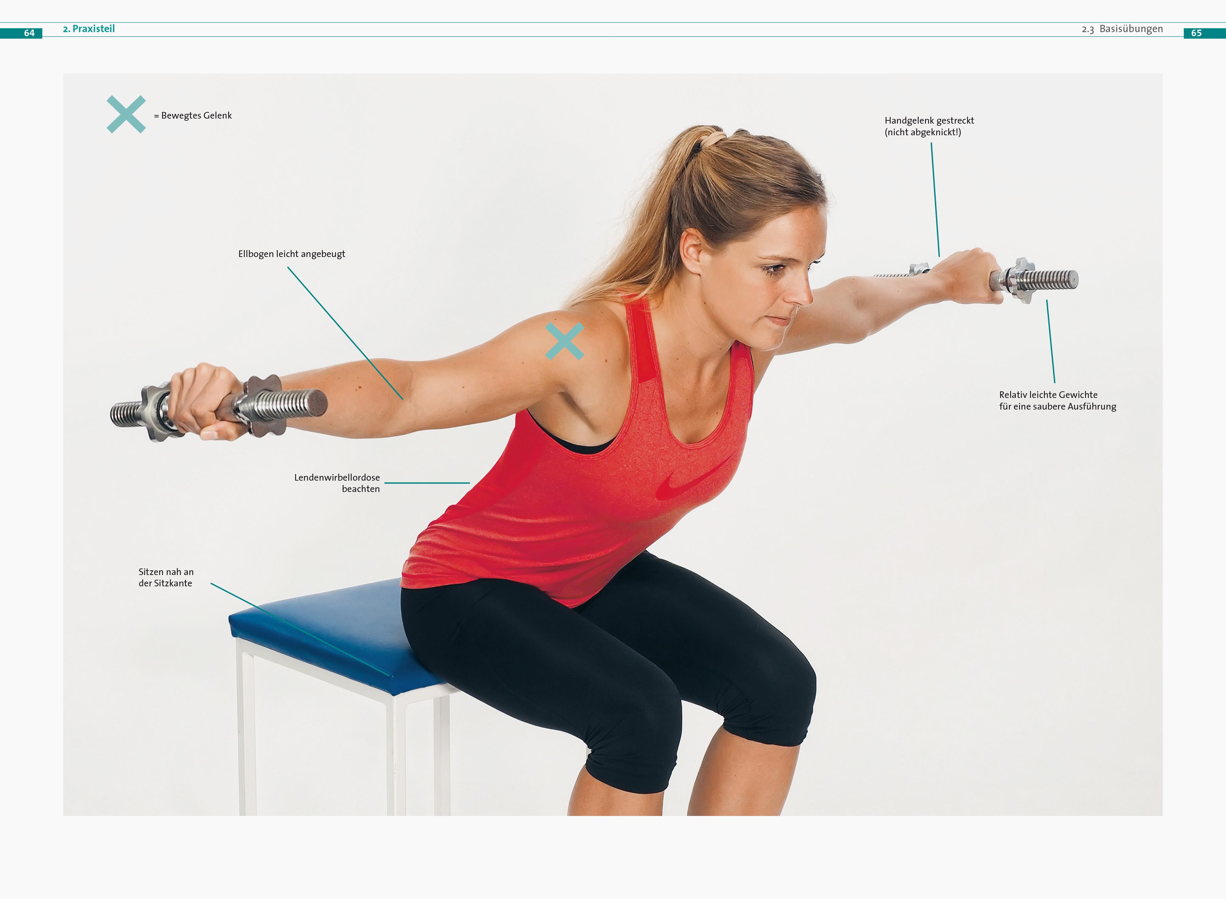 Beispielinhalt (Bild) Kurzhantel-Training