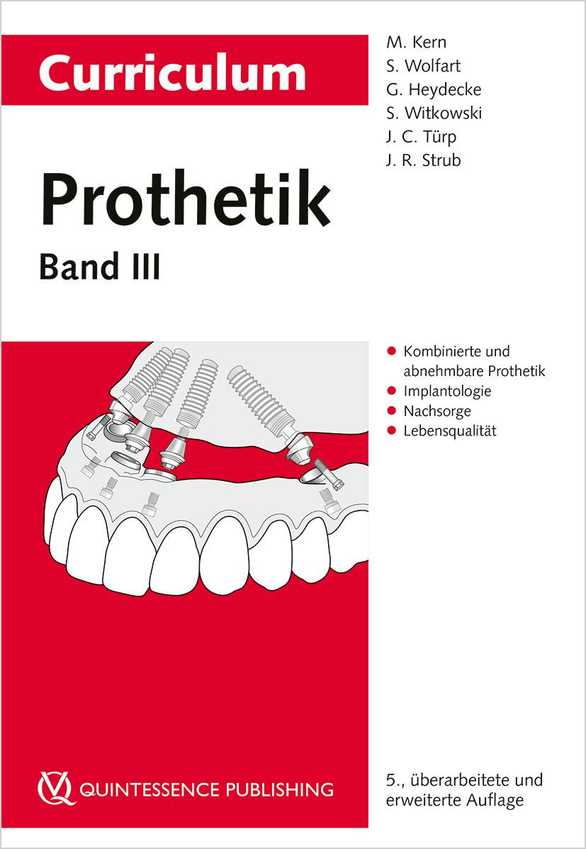Vorderes Coverbild Curriculum Prothetik Band 3