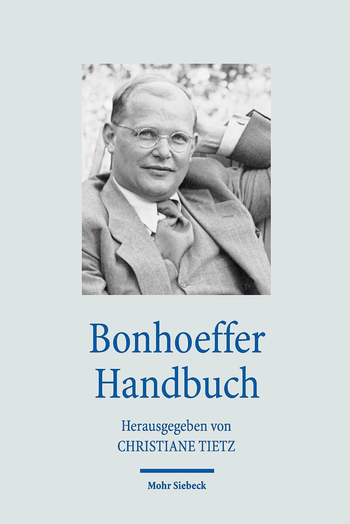 Vorderes Coverbild Bonhoeffer Handbuch