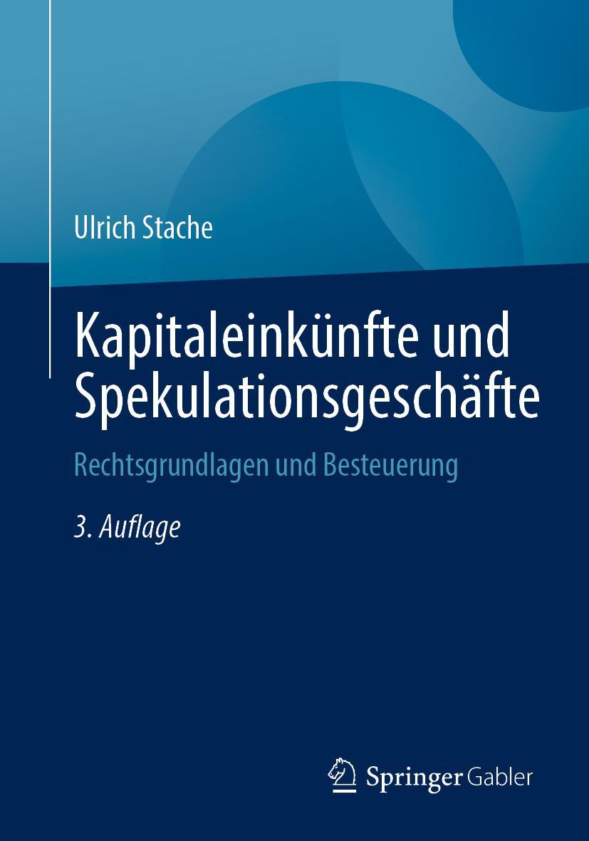 Vorderes Coverbild Kapitaleinkünfte und Spekulationsgeschäfte