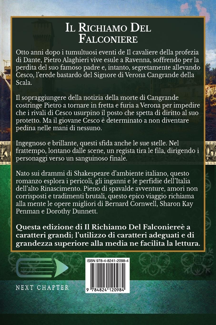 Rückseitencover Il Richiamo Del Falconiere