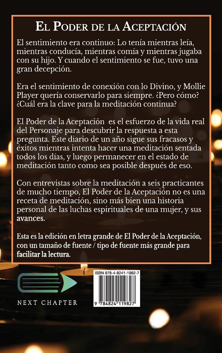 Rückseitencover El Poder de la Aceptación - Un Año de Atención Plena y Meditación