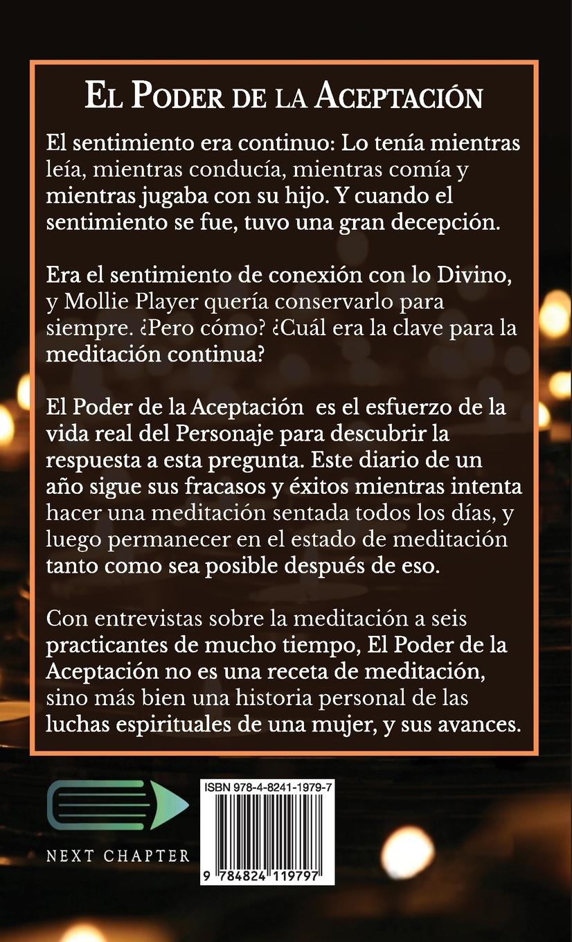 Rückseitencover El Poder de la Aceptación - Un Año de Atención Plena y Meditación