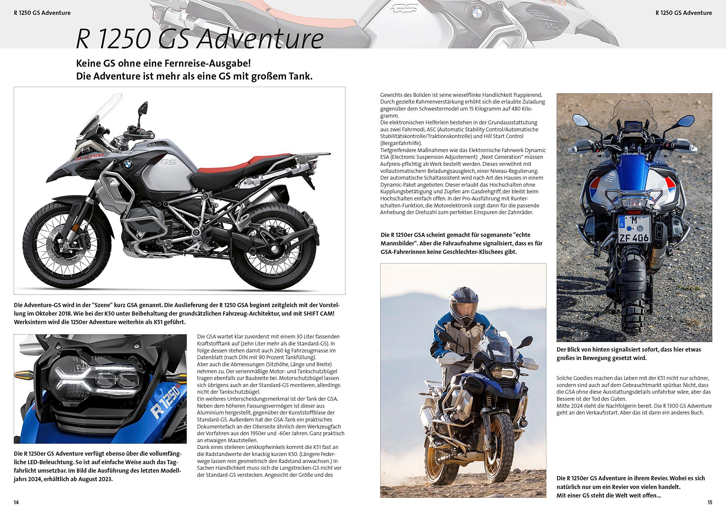 Beispielinhalt (Bild) BMW R 1200 GS, R 1250 GS & Adventure, Reparaturanleitung