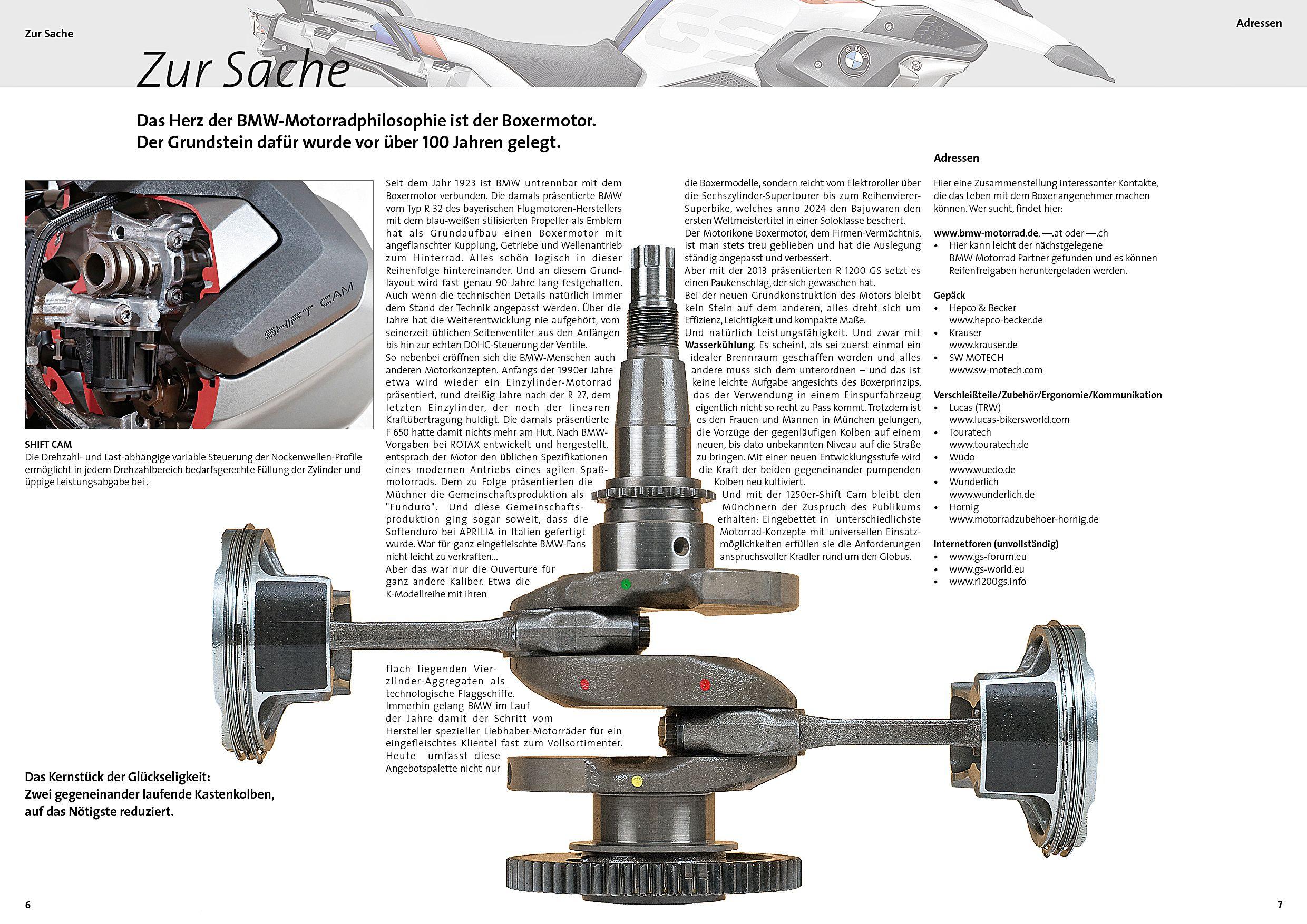 Beispielinhalt (Bild) BMW R 1200 GS, R 1250 GS & Adventure, Reparaturanleitung