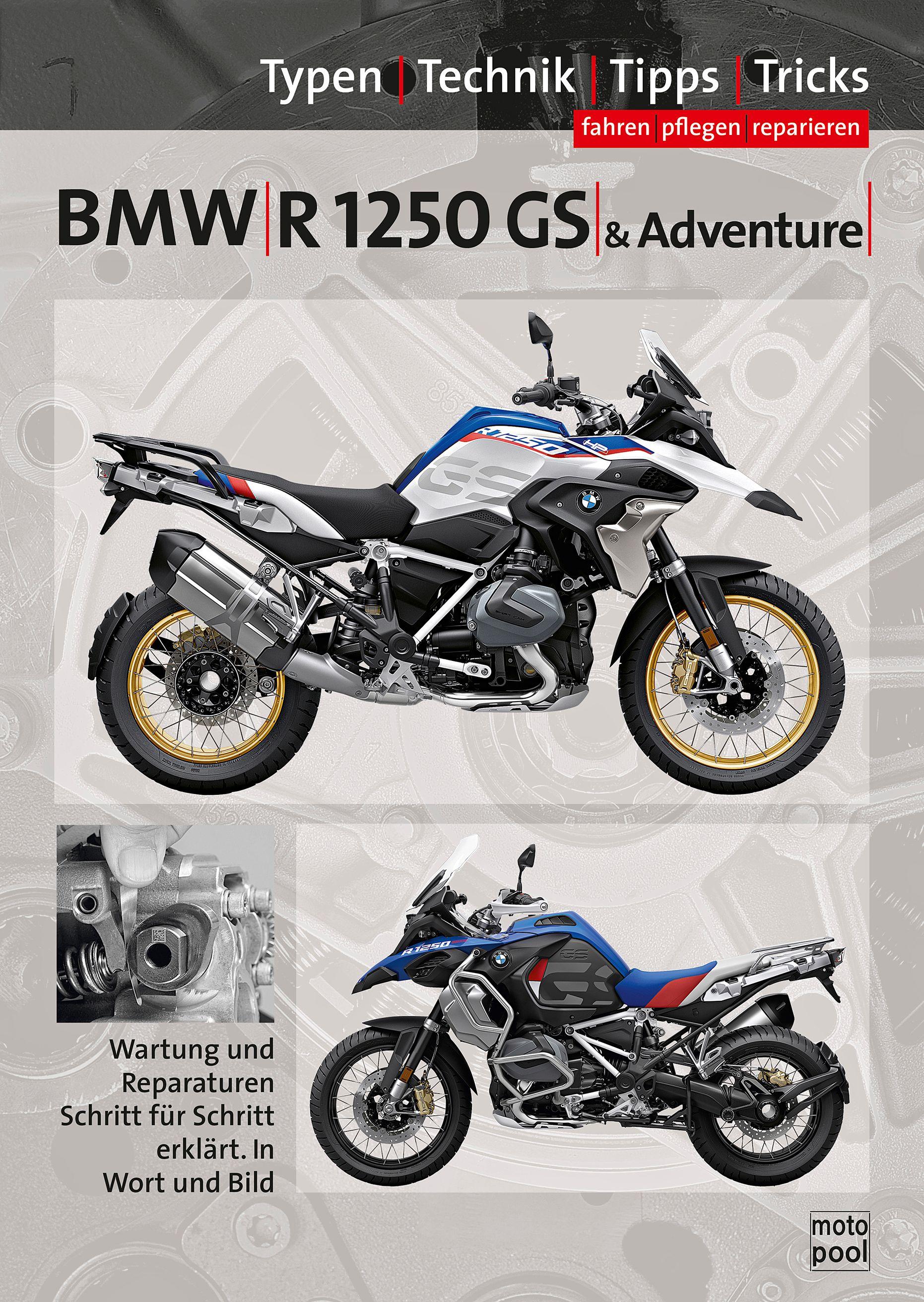 Vorderes Coverbild BMW R 1200 GS, R 1250 GS & Adventure, Reparaturanleitung