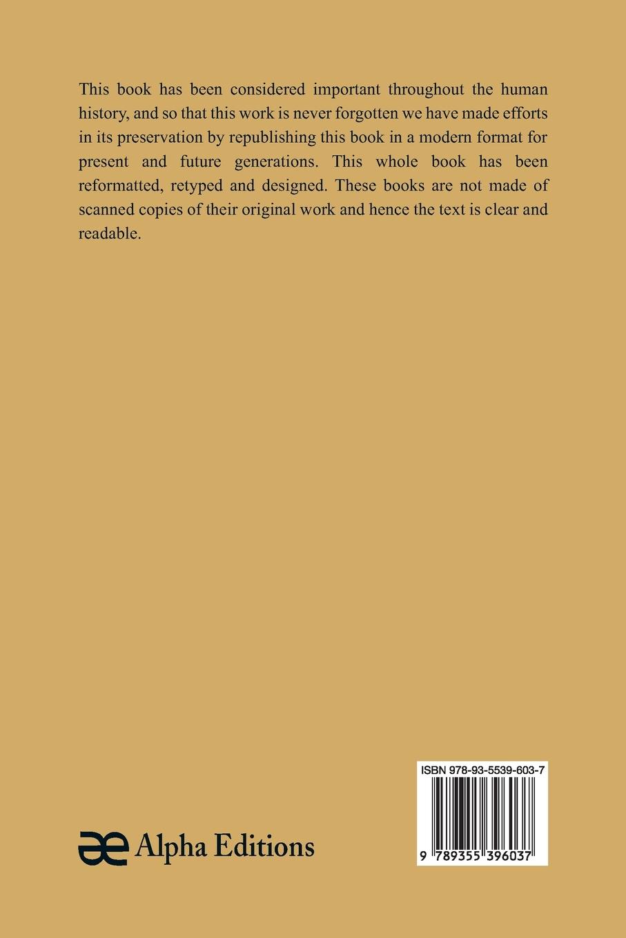 Rückseitencover Anthropology; As a Science and as a Branch of University Education in the United States