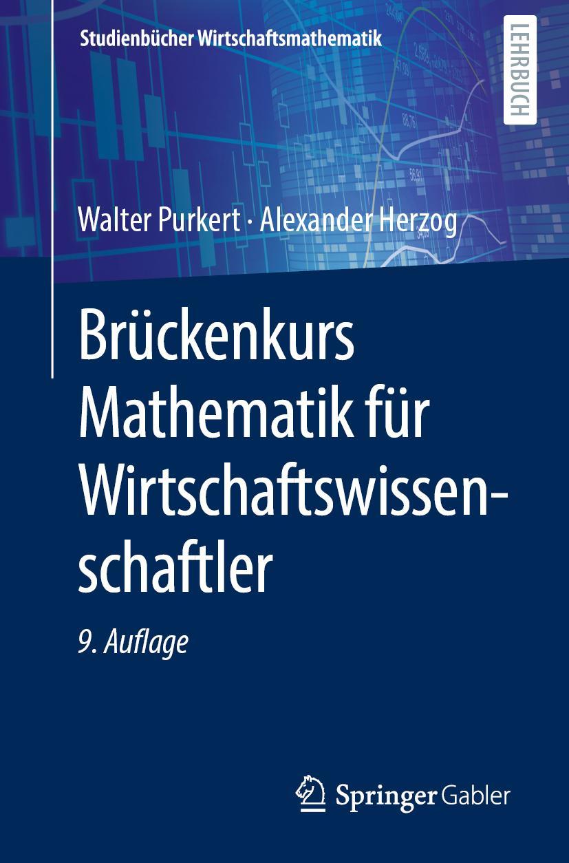 Vorderes Coverbild Brückenkurs Mathematik für Wirtschaftswissenschaftler