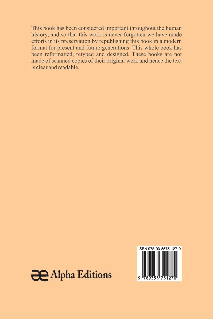Rückseitencover The Collected Works in Verse and Prose of William Butler Yeats, (Volume VII) The Secret Rose. Rosa Alchemica. The Tables of the Law. The Adoration of the Magi. John Sherman and Dhoya