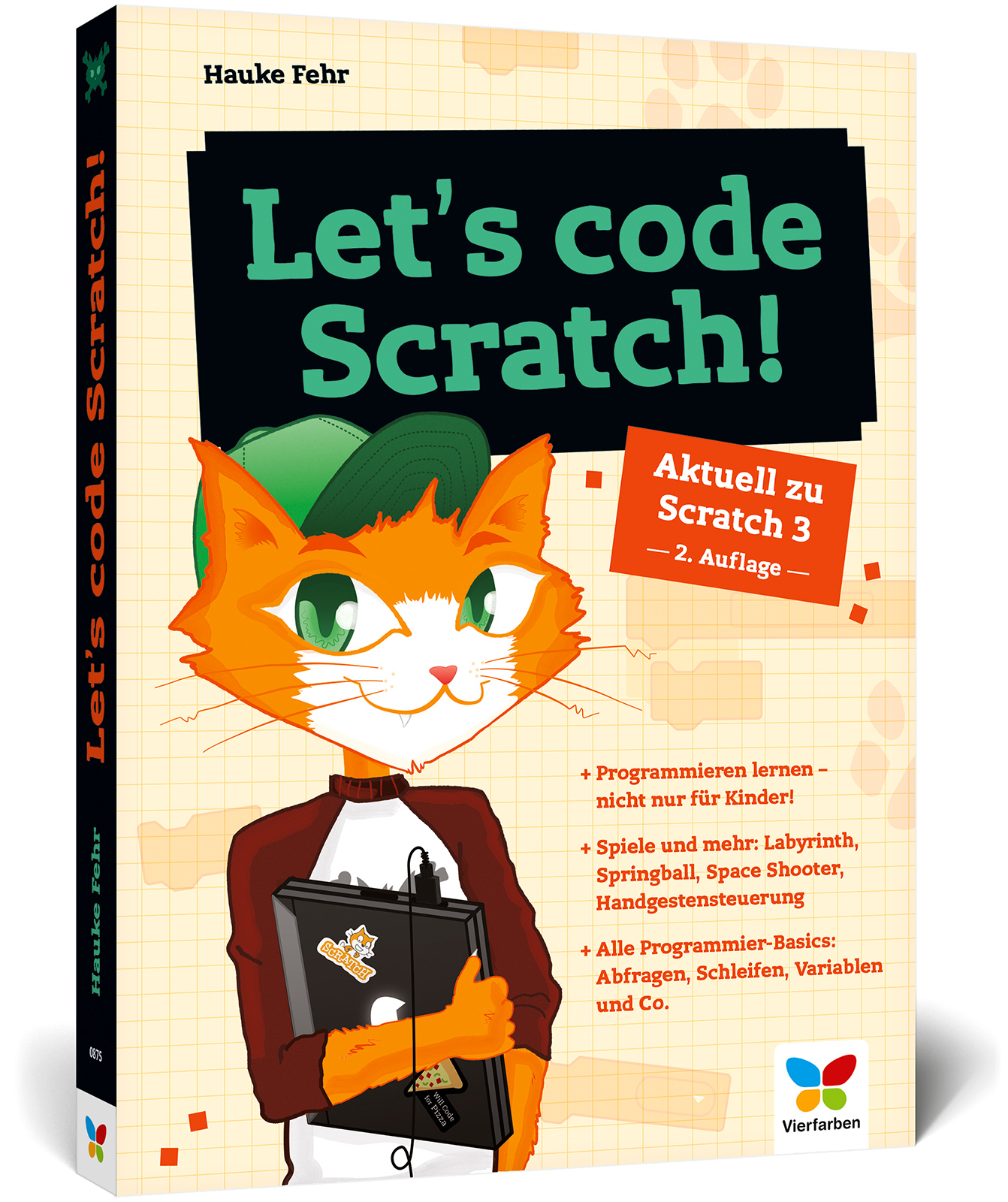 Vorderes Coverbild Let's code Scratch!