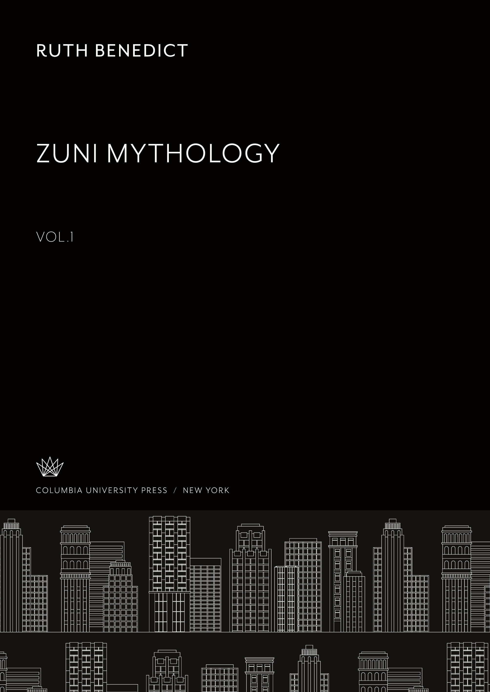 Vorderes Coverbild Zuni Mythology Vol.1