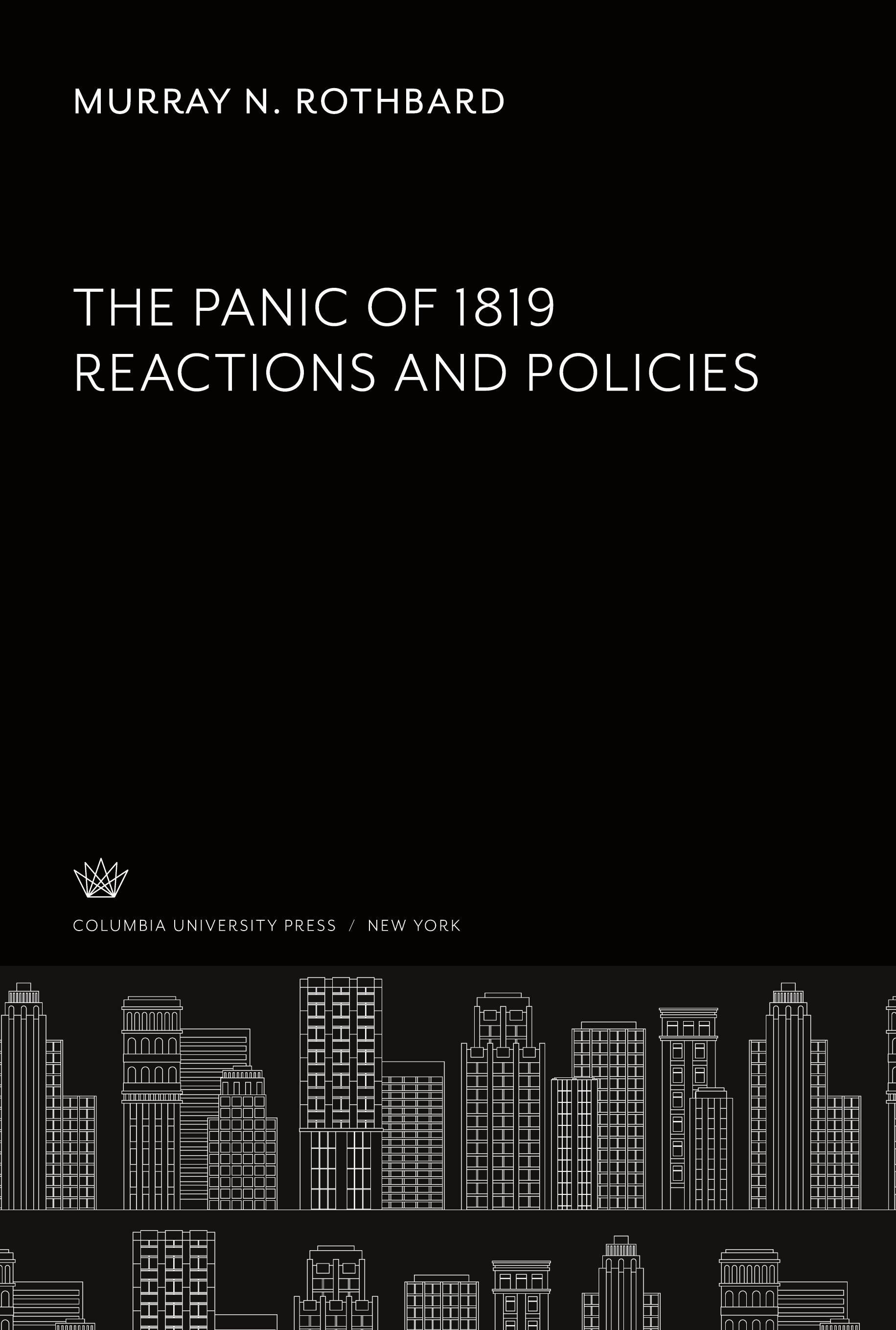 Vorderes Coverbild The Panic of 1819 Reactions and Policies
