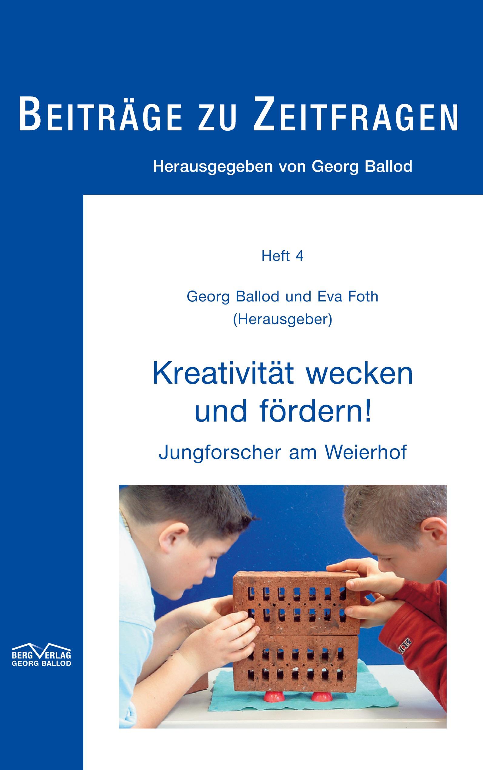 Vorderes Coverbild Kreativität wecken und fördern!